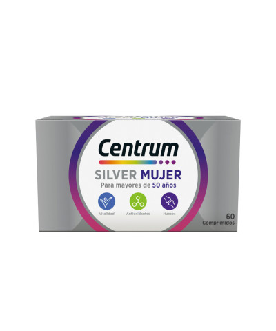 Suplemento Centrum Silver Mujer X 60 Comp