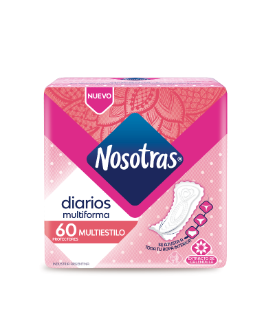 Protectores Diarios Ph Balanceado Nosotras Multiestilo X60 U