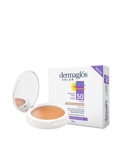Protector Solar Facial Dermaglos Solar Fps 50 Base T1 X10gr