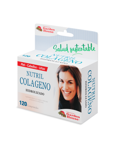 Suplemento Garden House Colágeno Hidrolizado X 120 Comp