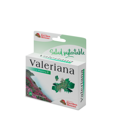 Suplemento Garden House Valeriana X 20 Comp
