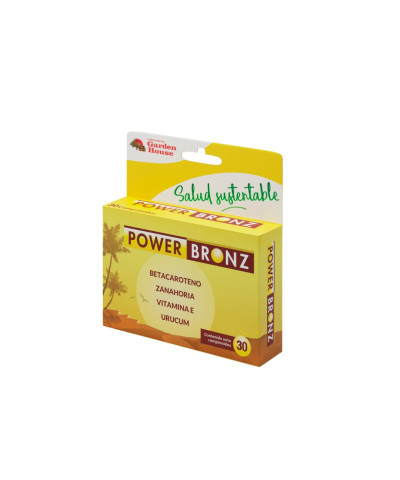 Suplemento Dietario Garden House Power Bronz X 30Comp.