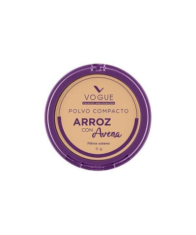 Polvo Compacto Vogue De Arroz Vainilla