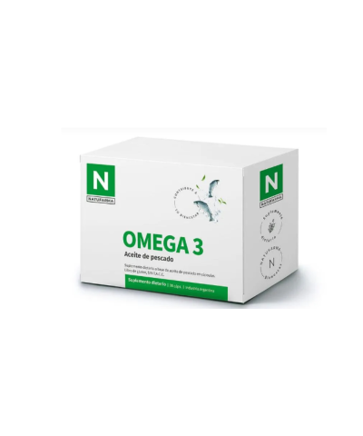 Suplemento Natufarma Omega 3 Aceite De Pescado X 30 Comp