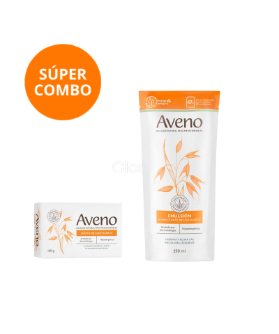 Kit Aveno Emulsión Refill + Jabón