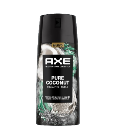 Desodorante Aerosol AXE Pure Coconut 150 Ml