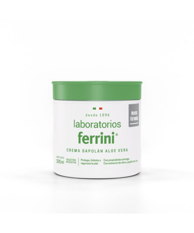 Crema Sapolan Aloe Ferrini X 200 Ml