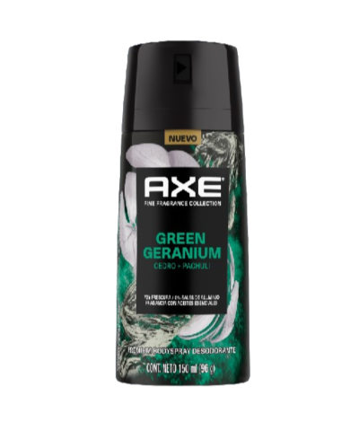 Desodorante Aerosol AXE Green Geranium 150 Ml