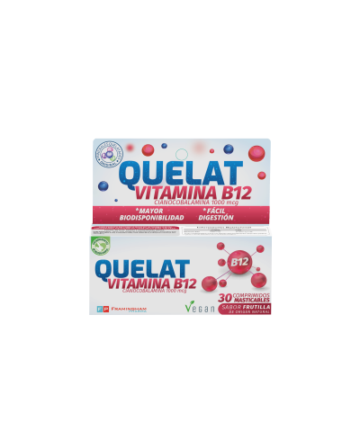 Suplemento Vitaminico B12 Quelat X 30 Comp Masticables