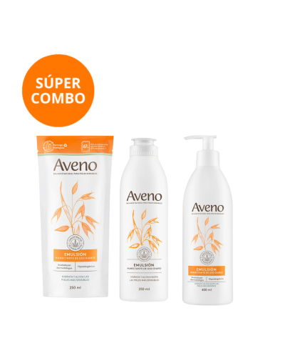Kit Emulsión Aveno 250ml + 400ml + Refill