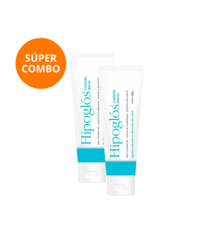 Kit Crema Hipoglos Cuidado Diario 90g X2