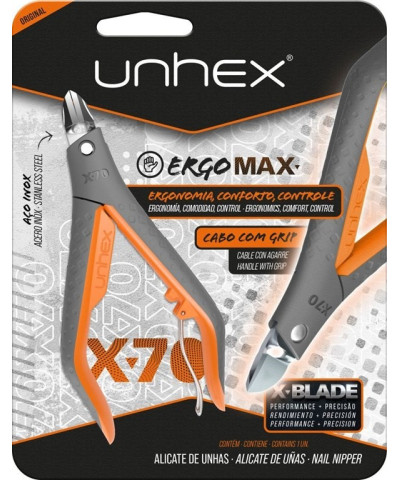 Alicate De Uñas X-70 Ergo-Max Unhex
