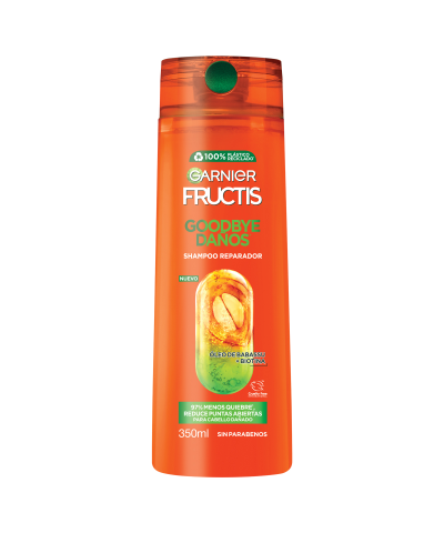 Shampoo Fructis Cabellos Dañados X 350 Ml