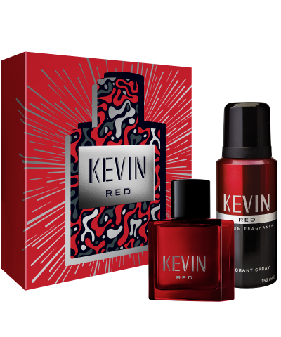 Set Kevin Red EDT 60 Ml + DEO 2 Unid