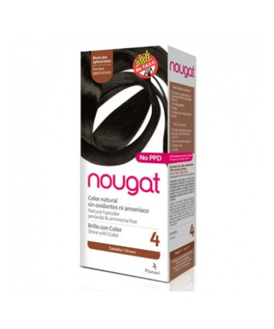 Coloracion Nougat Tono 4 Castaño Natural