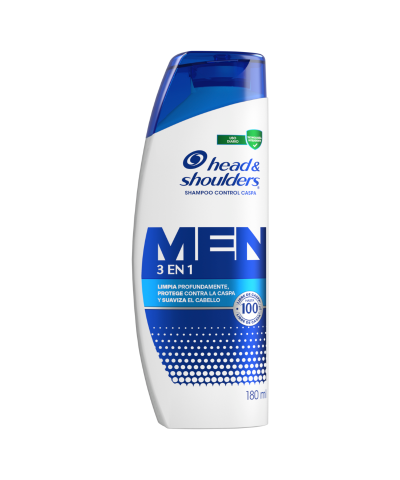 Shampoo Head & Shoulder 3en1 X 180ml