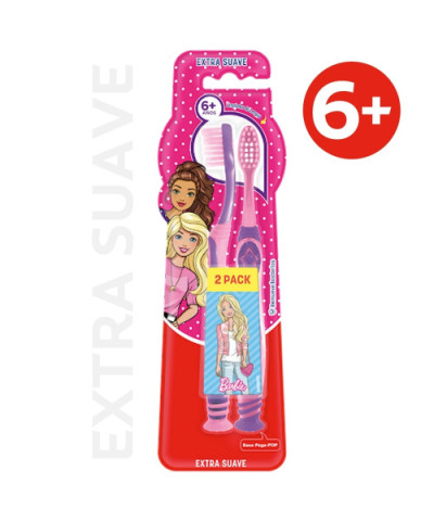 Cepillo Dental Smiles Barbie + 6años Colgate
