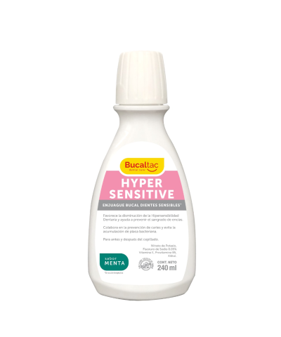 Enjuague Bucal Hyper Sensitive Menta Bucal Tac