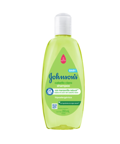 Shampoo Manzanilla Johnson Baby 200ml