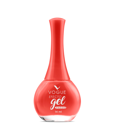 Esmalte De Uñas Vogue Gel Larga Duracion Tono Amar X 14ml