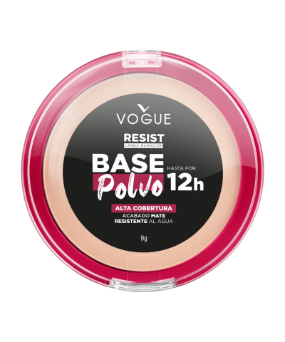Base En Polvo Vogue Resist Petalo X9gr