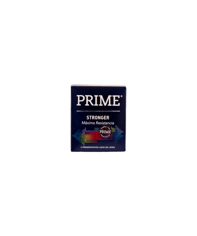 Preservativos Prime Stronger X3un