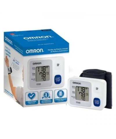 Tensiometro Omron Muñeca Hem 6124