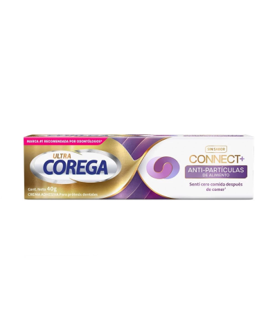Crema Adhesiva Ultra Corega Connect+ X 40 Gr