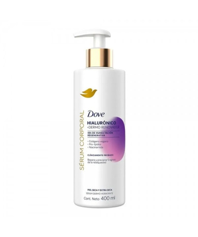 Serum Dove Corporal Hialuronico X400ml