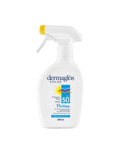 Protector Solar Con FPS 50 Niños Gatillo Dermaglos X 250ml