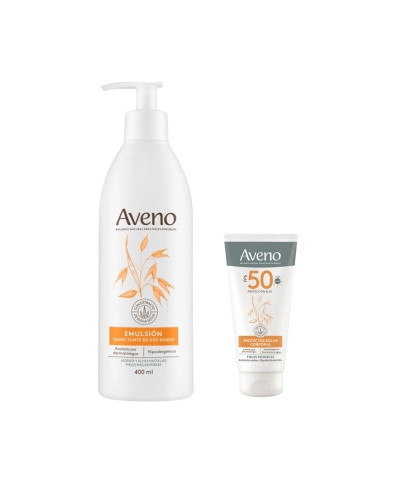 Kit Aveno Hidratación + Protección Corporal Emulsión 400ml