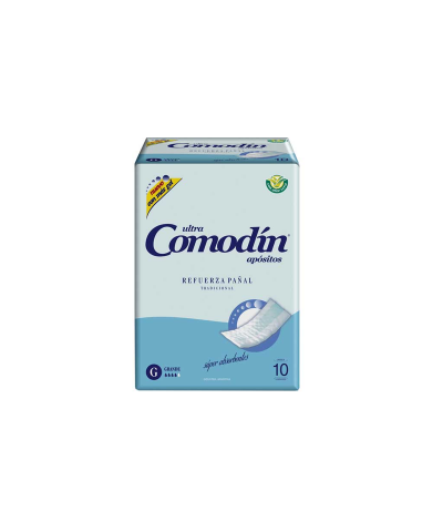 Apósitos Comodín Refuerza Pañal Talle Grande X 10 Unid