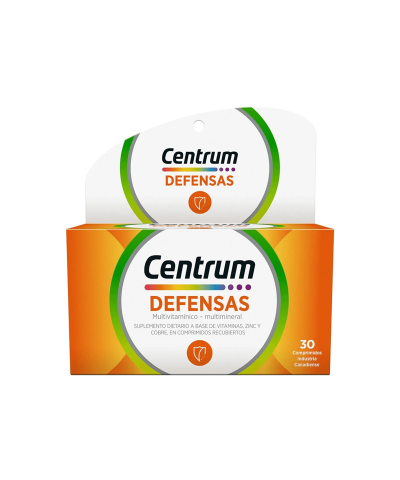 Suplemento Dietario Multimineral Defensas Centrum X 30 Comp