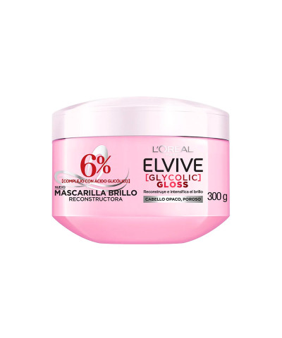 Tratamiento Capilar Elvive Glycolic Gloss X300gr