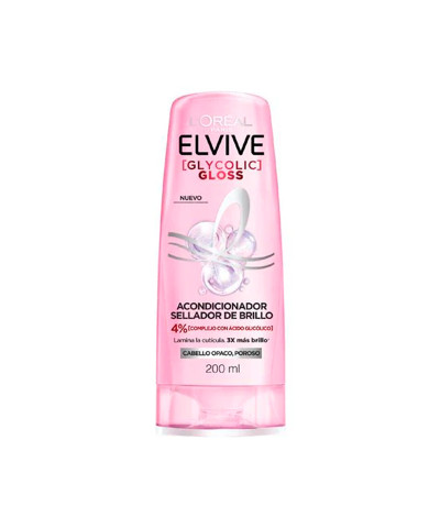 Acondicionador Elvive Glycolic Gloss X200ml