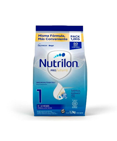 Leche Nutrilón Profutura 1 - Pouch 1,2 Kg