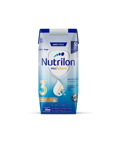 Leche Nutrilón Profutura 3 Brick X 200 Ml