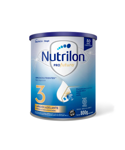 Leche Nutrilón Profutura 3 Lata X 800 Gr.