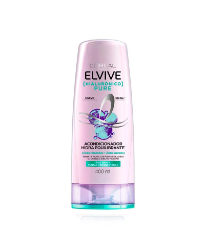 Acondicionador Hialurónico Pure Elvive X 400 Ml