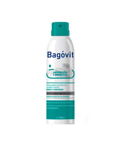 Spray Bagovit Hidratación Sin Oleosidad X 170 Ml