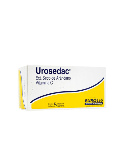 Suplemento Dietario Urosedac X 32 Caps