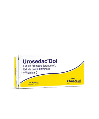 Suplemento Dietario Dol Urosedac X 4 Caps