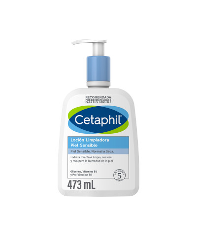 Loción Limpiadora Cetaphil Para Piel Sensible X 473 Ml