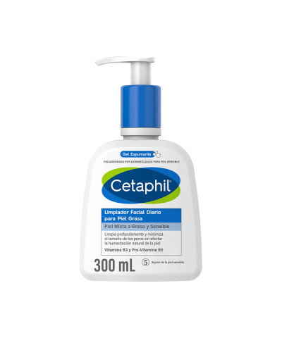 Limpiador Facial P/Piel Grasa Cetaphil X 300ml