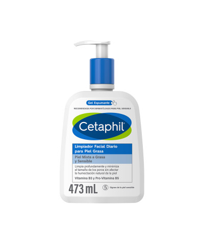 Cetaphil Limpiador Facial Para Piel Grasa 473 Ml