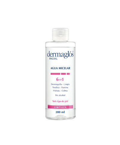 Agua Micelar Dermaglos 6 En 1 X 200 Ml