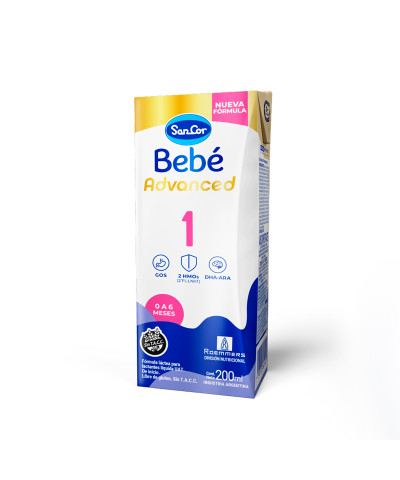 Leche Sancor Bebé 1 Adv Brick X 200 Ml