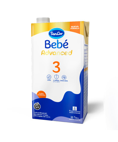 Leche Sancor Bebé 3 Adv X 1Lt