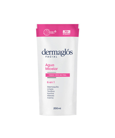 Dermaglós Facial Agua Micelar Refill 200 Ml