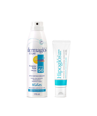 Kit Protección Completa Niños Hipoglós CD + Dermaglós Solar
